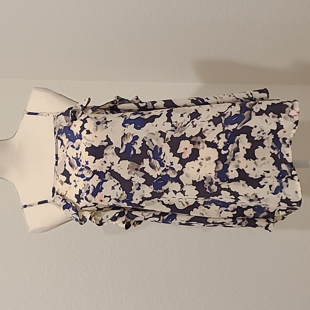 Off shoulder floral top